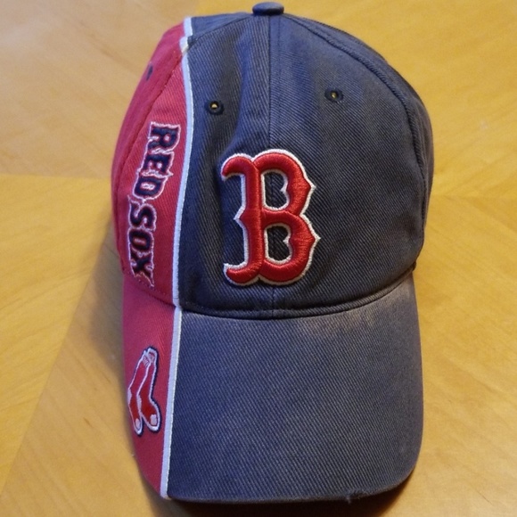 Accessories Vintage Boston Red Sox Velcro Strap Hat Poshmark